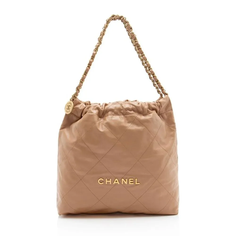 Chanel Shiny Calfskin Chanel 22 Medium Shoulder Bag